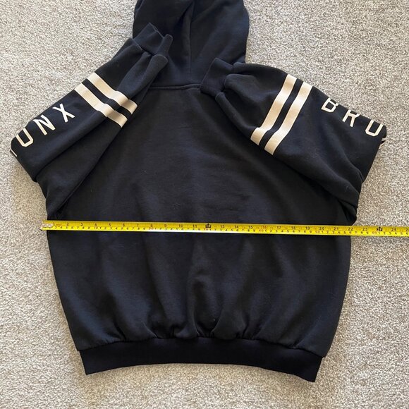 Brooklyn Bronx New York Black and White Hoodie - Picture 5 of 5